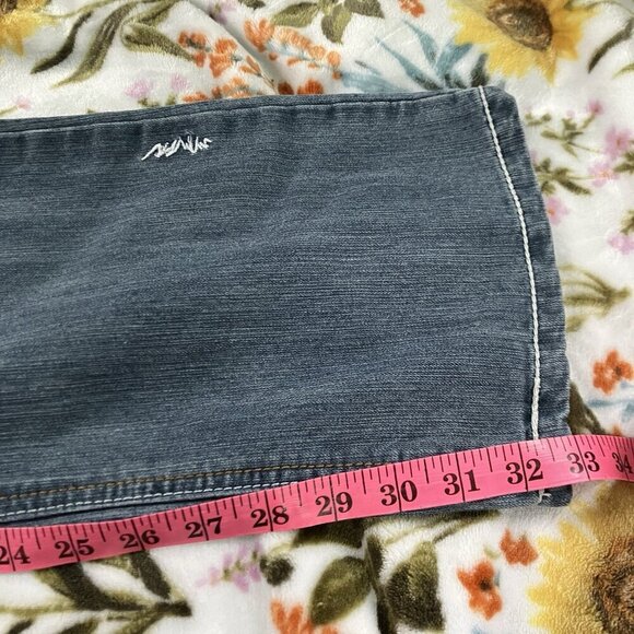 Y2K Coogi Jeans Juniors 11/12 Embroidered Funky Bootcut 2000s Low Rise - Picture 10 of 11